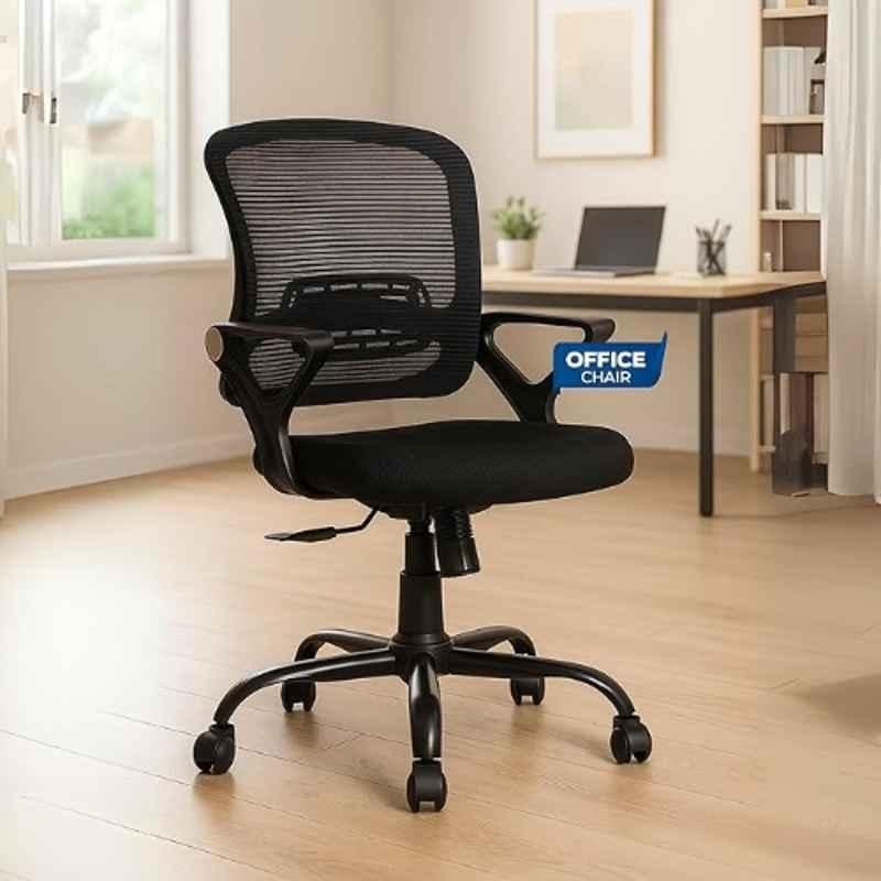 Havai Flame Mesh Low Back Black Ergonomic Chair