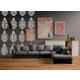 Kayra Decor 16x24 inch PVC Indian Serenity Wall Painting Stencil, KDDR-0002