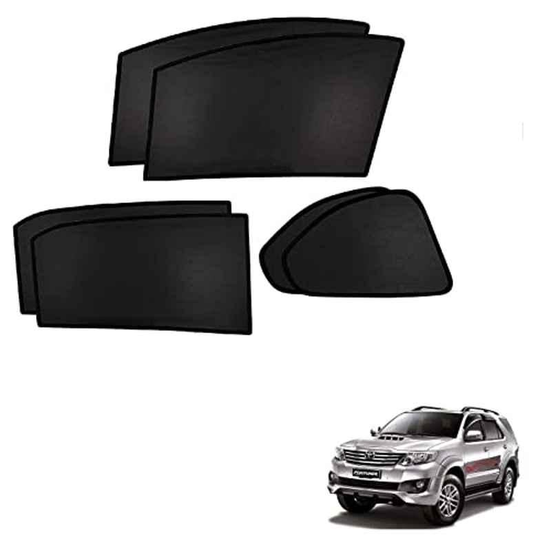 Kozdiko 6 Pcs Custom Fit Non Magnetic Curtains Mesh Car Sun Shade Set for Toyota Old Fortuner