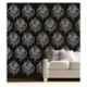 Kayra Decor 16x24 inch PVC Damask Wall Design Stencil, KHS256