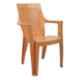 Italica Polypropylene Camel Luxury Arm Chair, 9006-1