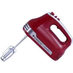 Wonderchef 200W Red Crimson Edge Hand Mixer with 2 Years Warranty, 63153432