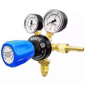 Seema 10Bar Single Stage Nitrogen Gas Pressure Regulator, S.S.DG.NI-5