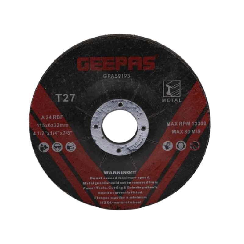 Geepas GPA59193 115mm Professional Metal Grinding Disc