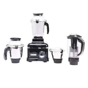 Wonderchef Sumo Dlx 1000W Plastic Black Mixer Grinder with 4 Jars, 63154742