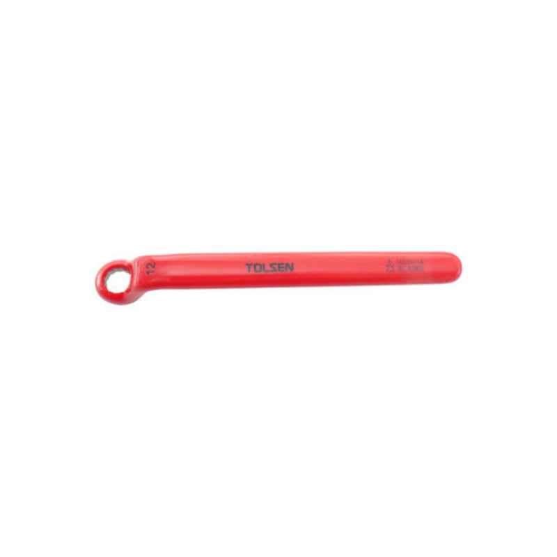 Tolsen 24mm CrV VDE Dipped Insulated Ring Wrench, 40324