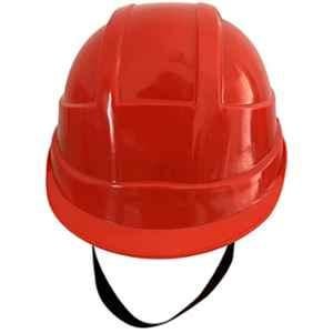 Ladwa Polymer Red Heavy Duty Safety Ratchet Helmet