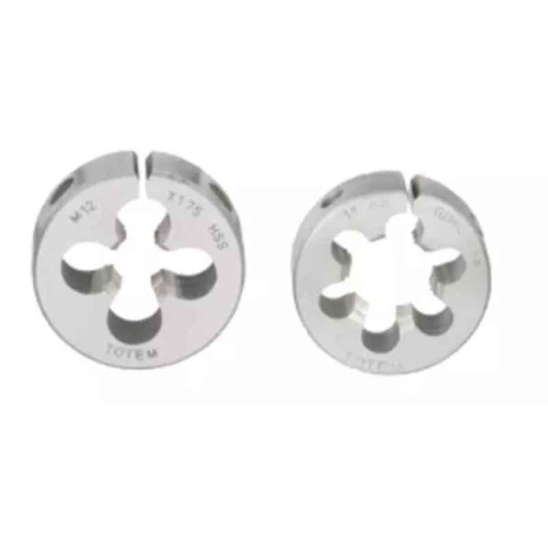 Totem 2 X 5/8 inch BSW HSS Circular Split Die