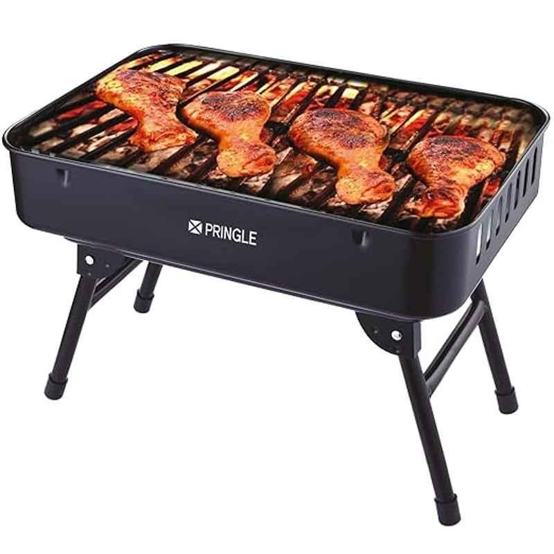 Buy Pringle BBQ 1902 500W Iron Charcoal Barbeque Grill Maker Online At Best  Price On Moglix