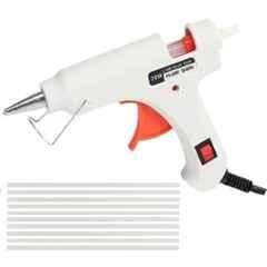 Bandook 20W White Glue Gun with 20 Pcs Transparent Glue Sticks
