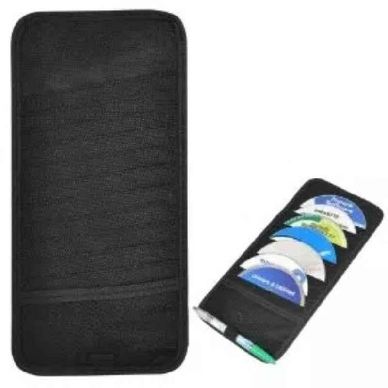 Oscar Black 12 CD / DVD Sun Visor Holder (Pack of 2)