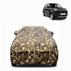Aarex Auto Polyester Jungle Car Cover with Mirror Pocket, Soft Cotton Magic Triple Stitch, Adjustable Buckle, UV & Dust Proof for Maruti Suzuki S-Presso 2015-2026 Model, SW-2-Jungle