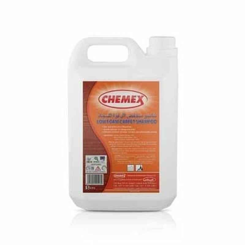 Chemex Low Foam Carpet Shampoo, 5 L, 4 Pcs/Pack