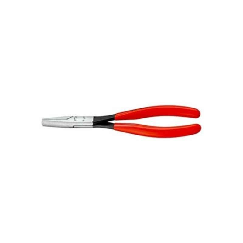 Knipex 200mm Plastic Red & Silver Long Reach Needle Nose Plier, 2801200