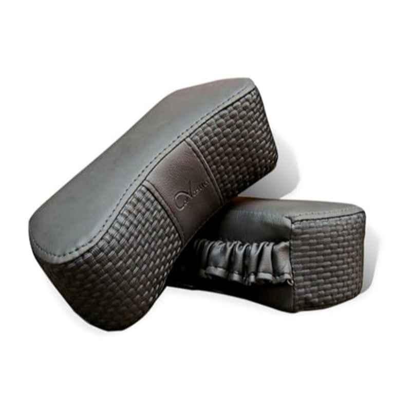Kozdiko 2 Pcs Memory Foam Grey Neck Rest Cushion Pillow Set for Mercedes Benz AMG-GT