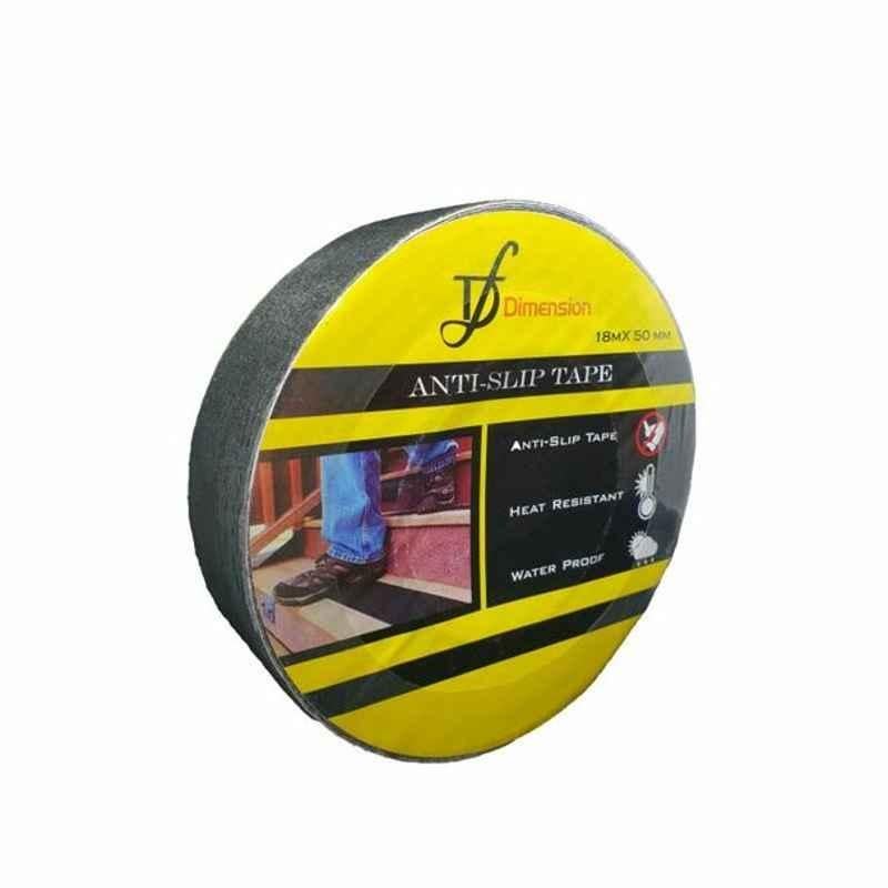 Dimension Anti-Slip Tape, 811-60-5018-BLK, 50 mmx18 Mtr, Black