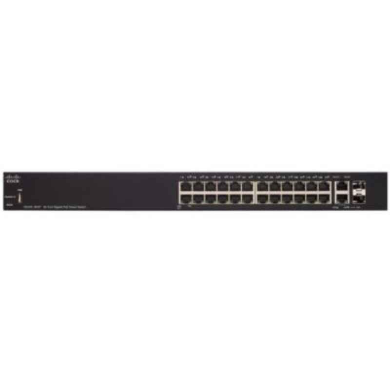 Cisco SG25026HP 100W 26 Gigabit Ethernet Ports Smart Switches, SG25026HPK9UK
