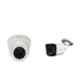 CP Plus 2MP White & Black 3 Pcs Dome & Bullet Camera with 4 Channel DVR Kit, CP-COM-C4D3B1H1-PS-BN-DC_BLACK