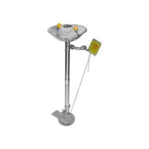 Dolphy DEWS0003 Stainless Steel 304 & ABS Floor Mounted Eye Wash Station