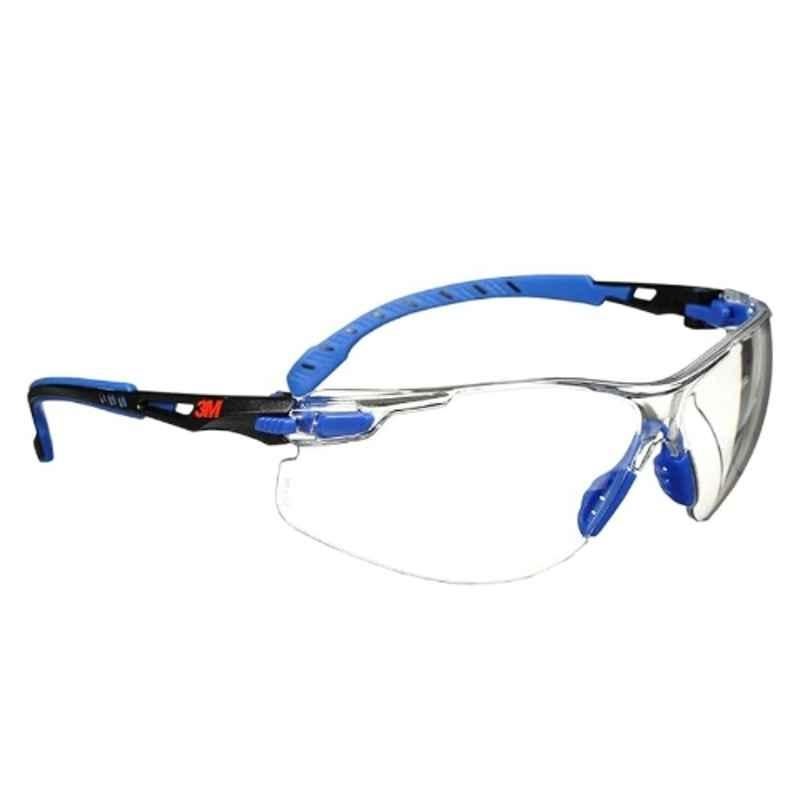 3M Solus 1000 Blue & Black Safety Glasses with Attachable Foam Gasket