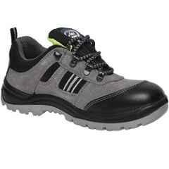 Allen Cooper AC-1156 Antistatic Steel Toe Grey & Black Safety Shoes, Size: 8