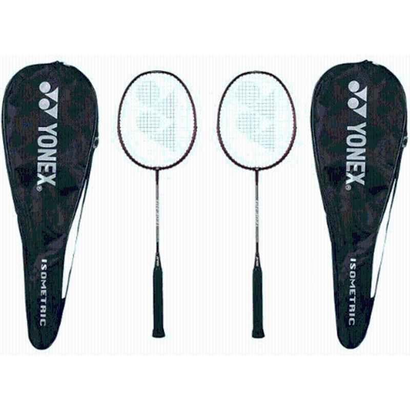 Yonex GR 303i 88g Red Strung Badminton Racquet (Pack of 2)