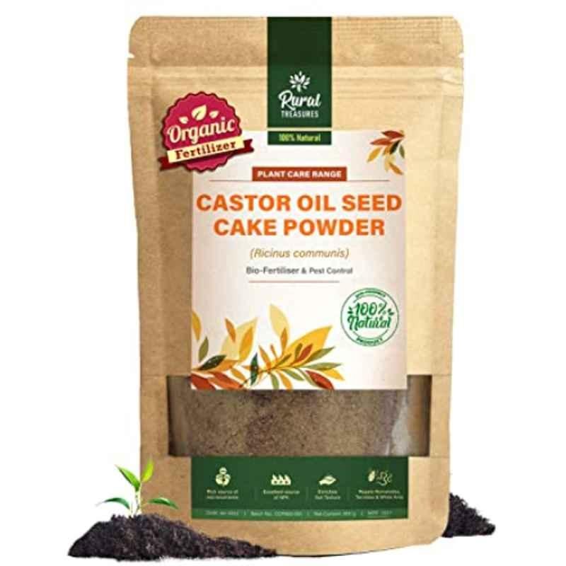Agrilabh Castor Oil Cake Organic Fertiliser - 50 Kg