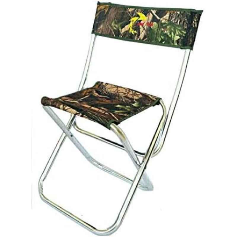 Robustline 74x34x49cm Alloy Steel & Fabric Portable Folding Chair (Pack of 2)