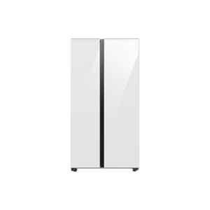 Samsung 635 Litre 5 Star Clean White Side by Side Refrigerator, RS76CB811312HL