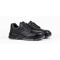 Jakwins JK1002 DD Double Density Black Industrial Safety Shoes, Size: 5