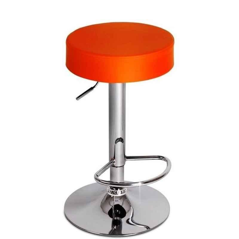 Orange discount stool chair