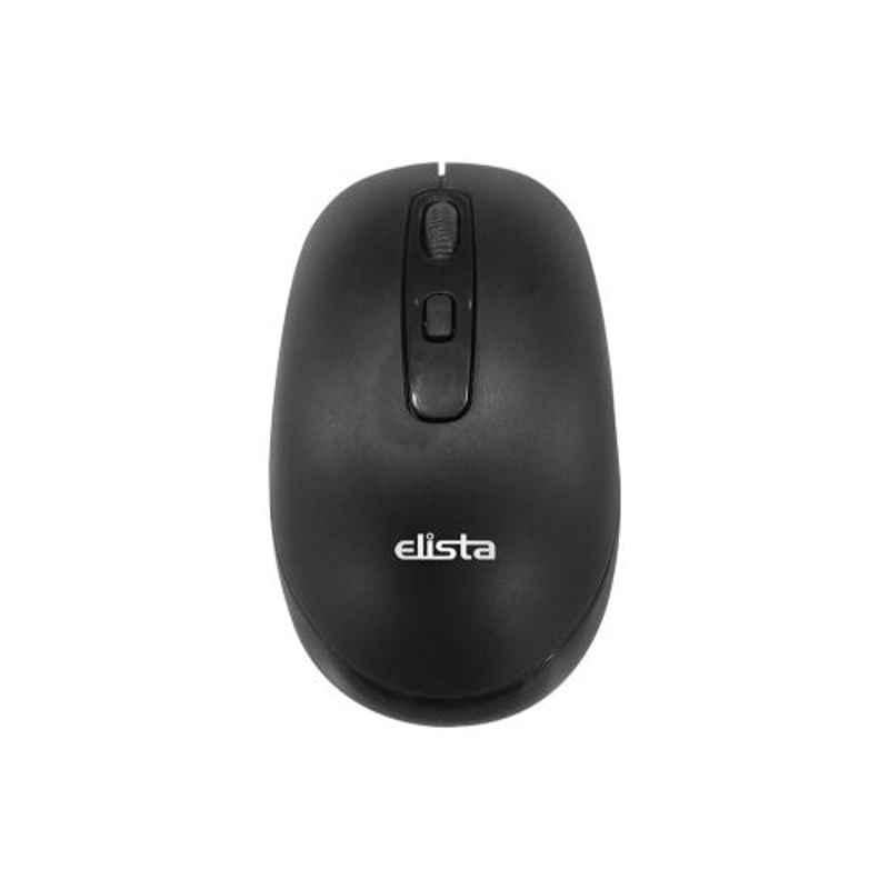 Elista 2.4GHz Black Wireless Mouse, ELS-WM-552