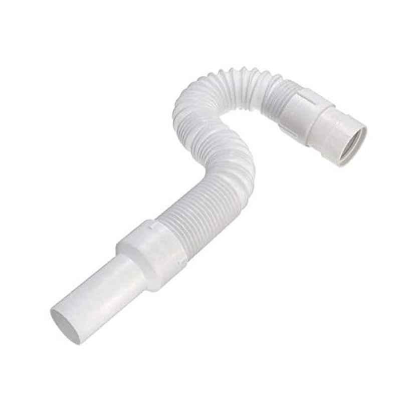 ZAP Plastic White Waste Pipe for Bathroom & Kitchen Sink