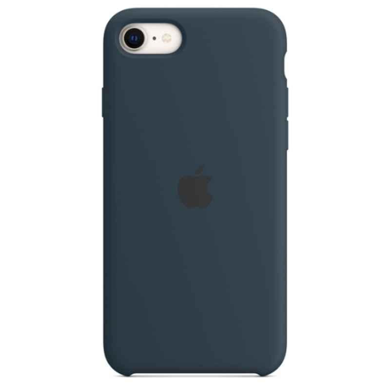 Apple iPhone SE Silicone Abyss Blue Back Case, MN6F3ZE/A