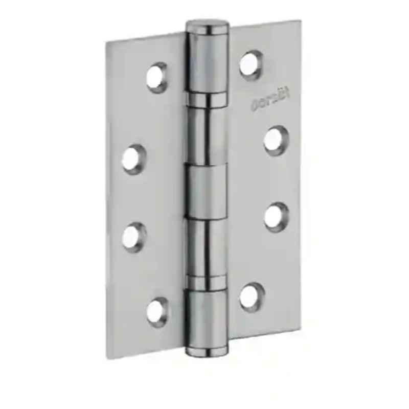 Dorset 102x76x3mm Satin Silver Steel Door Hinge, HG 1253