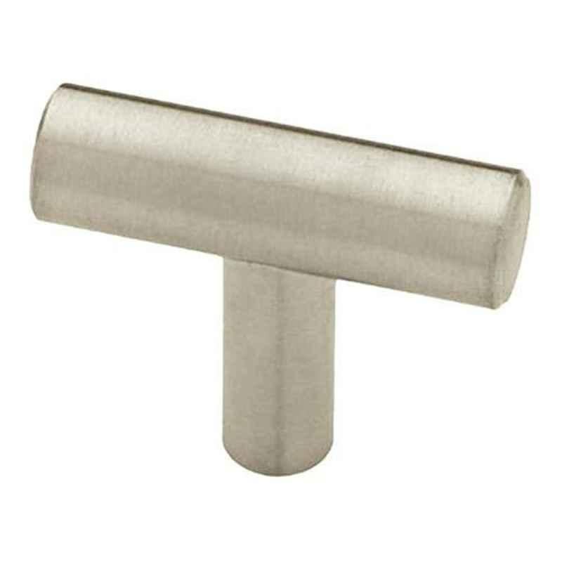 Liberty 2x3x0.5 inch Stainless Steel Gold Flat End Bar Knob