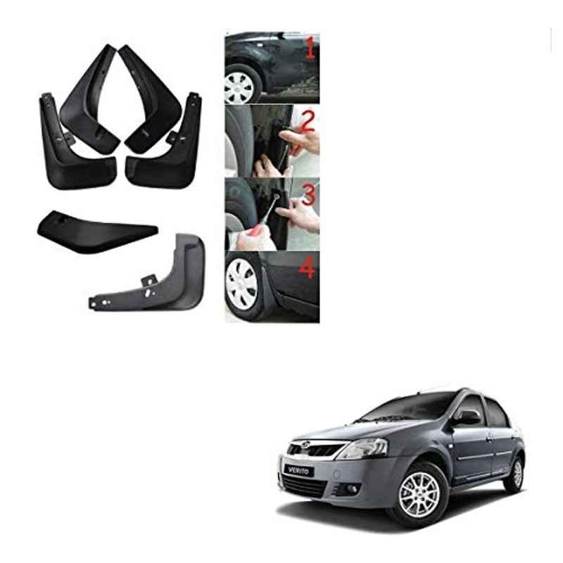 Kozdiko 4 Pcs O.E Type Car Mud Flap Set for Mahindra Verito