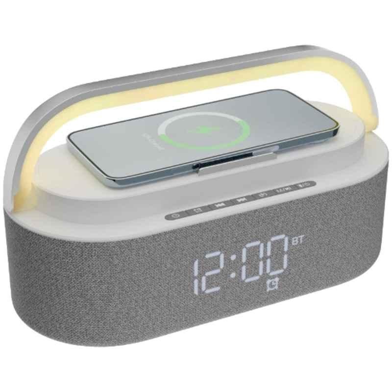 Zebronics Echoglow 20W Grey Portable Bluetooth Speaker with Carry Handle, 12 RGB Modes & TWS Function, PSPK 71