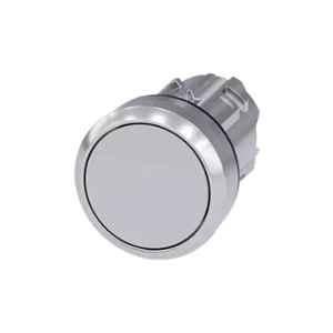 L&T Gen Next 22.5mm Grey Round Flush Head Push Button & Selector Actuator, EMNFFD1