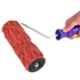 Berger 7 inch Plastic Multi Silk Illusion Tool Desert Texture Roller for Wall Designs, F00A730J59001000