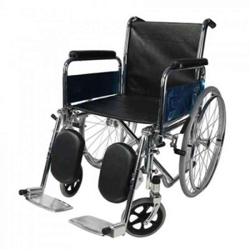 Karma Sunny 8 100kg Mild Steel Foldable Wheel Chair, 122-00016