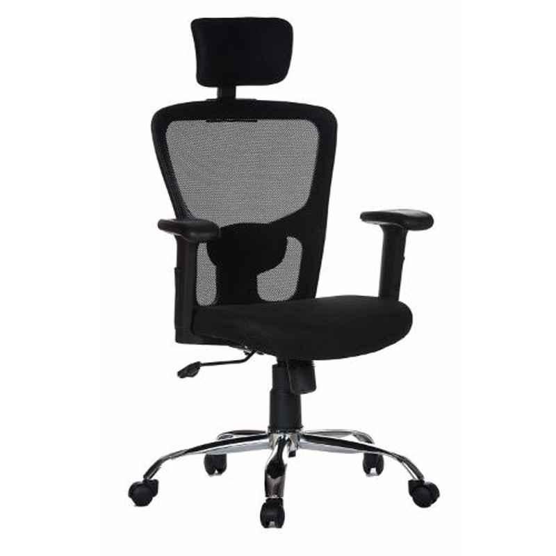 Teal Zenith Mesh Black High Back Office Chair, 19001971 (Pack of 2)