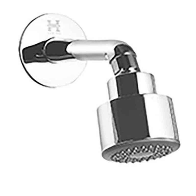 Hindware Brass Chrome Over Head Shower with Shower Arm, H762513