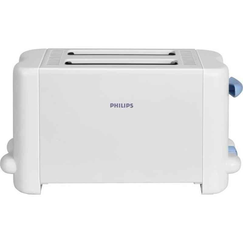 Philips 800W White Pop Up Toaster, HD4815/01