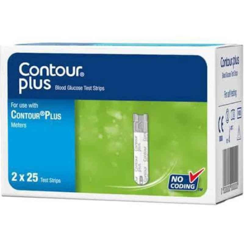 Buy Bayer Contour Plus Test Strips, 25 pcs Online at Best Prices