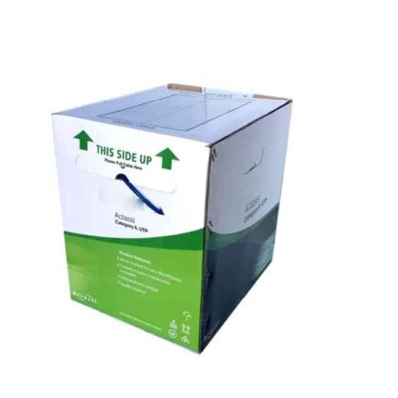 Schneider Electric 23AWG CAT 6 UTP 305m 4 Pair Copper Blue LAN Cable