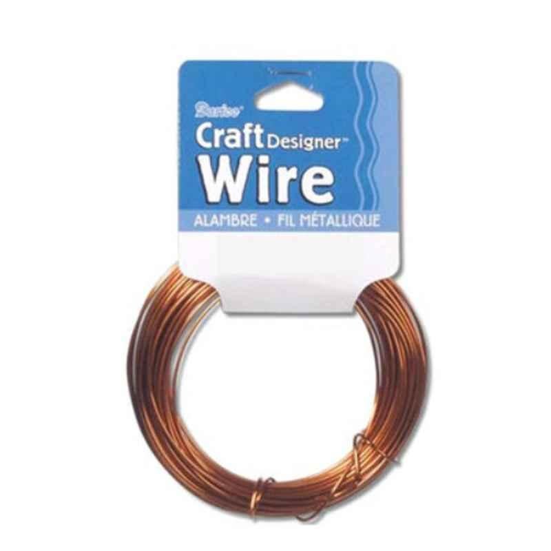 Darice 8 Yards 20 Gauge Brown Craft Wire