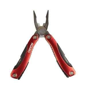 AGARO Stainless Steel Red 12 in 1 Multi Function Plier, 33487