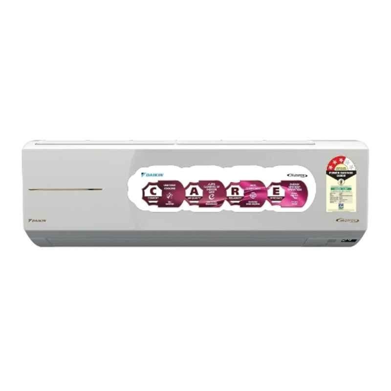 Daikin 1.5 Ton 3 Star White Inverter Split AC with Copper Condenser, FTHT50XV16VAA