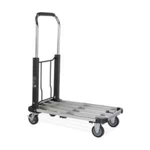 Corvids 150kg Aluminium Silver Portable Platform Trolley, CPT-AL150